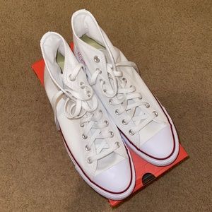 White High Top Converse